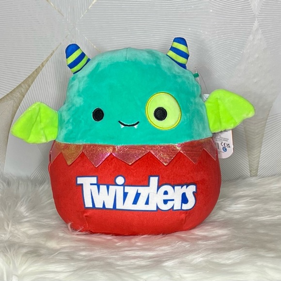 Squishmallows Other - Squishmallow Zelic the Monster Twizzlers 8” NWT